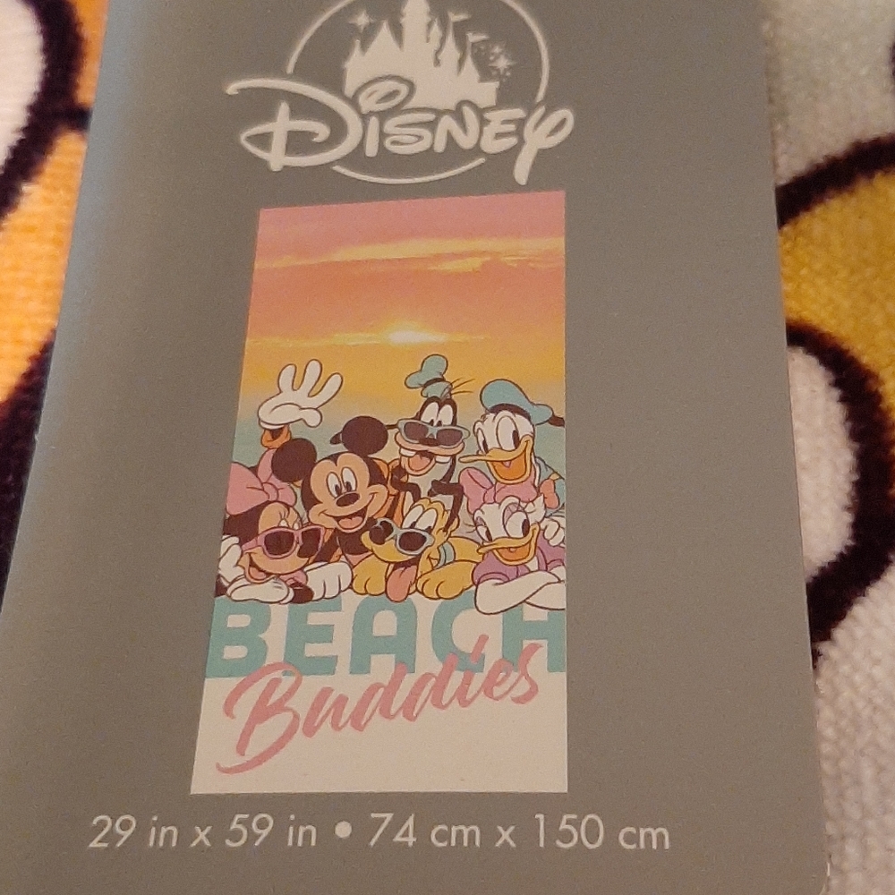 Disney beach towel